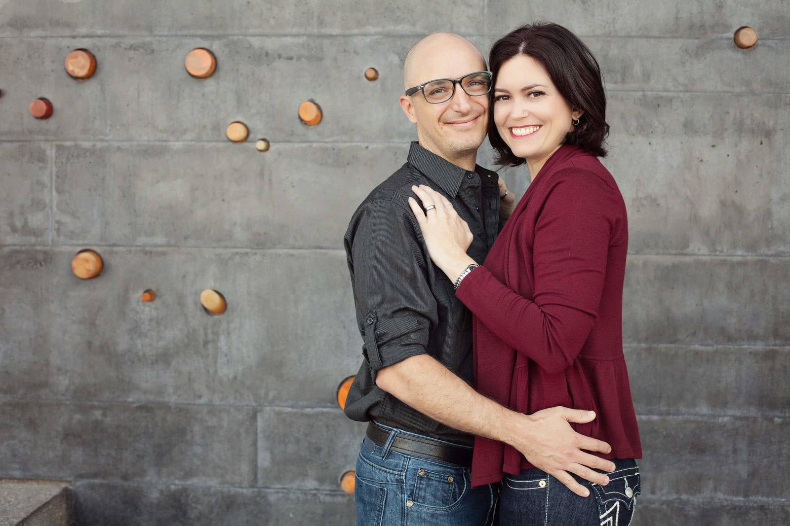 autumn couples photography in tempe