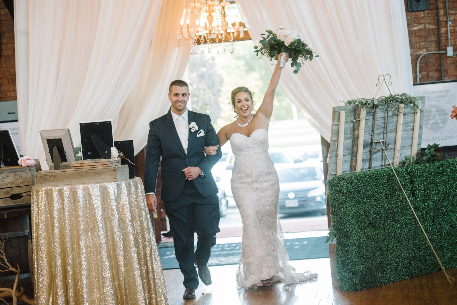 Wedding at the Chatham Armoury