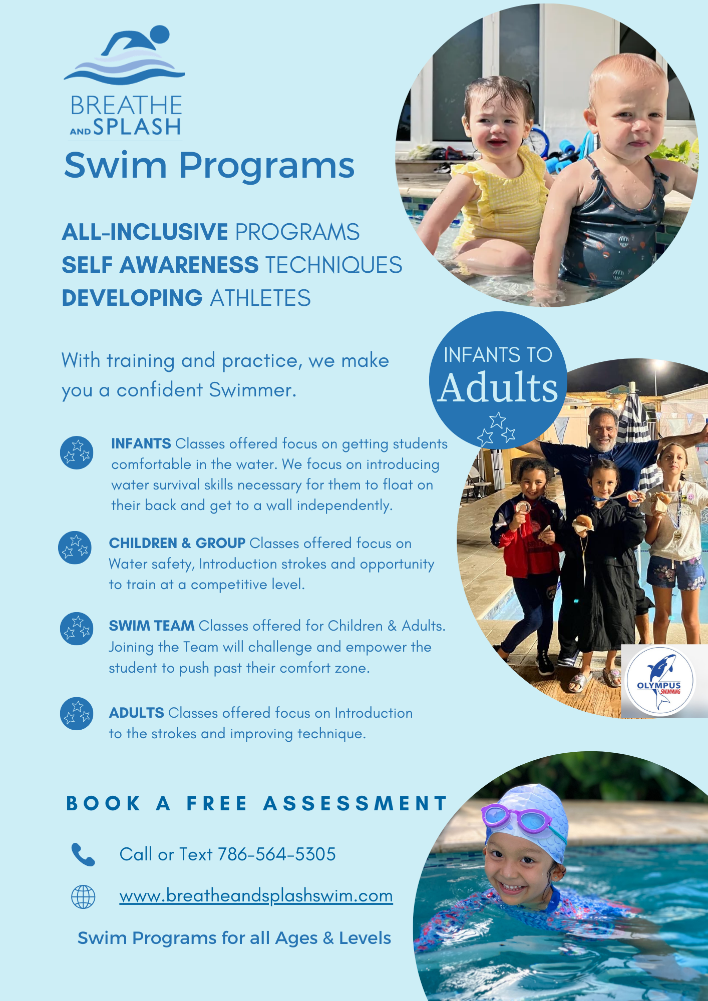 Swim Programs Flyer