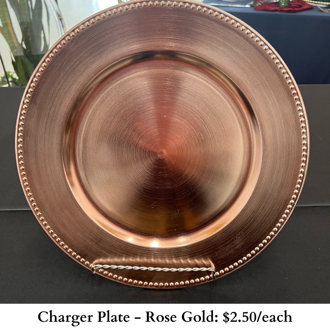Charger Plate-Rose Gold-268