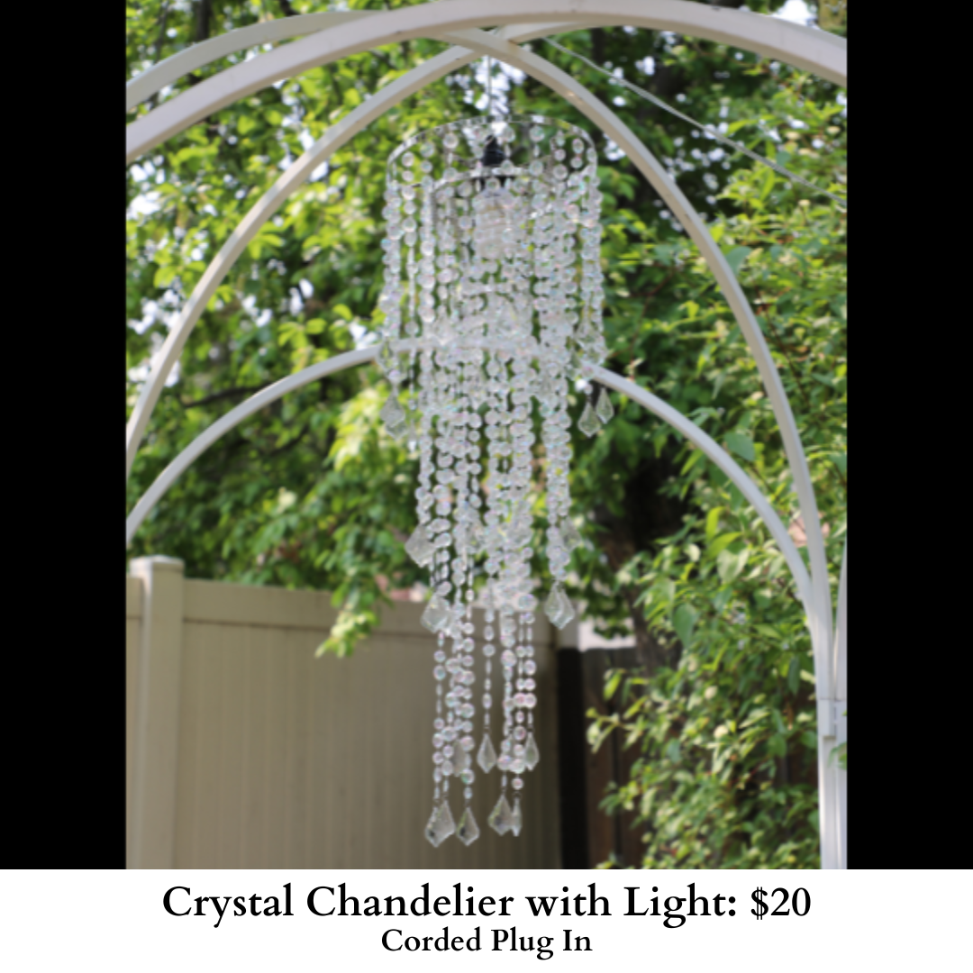 Crystal Chandelier with light-Plus In-661