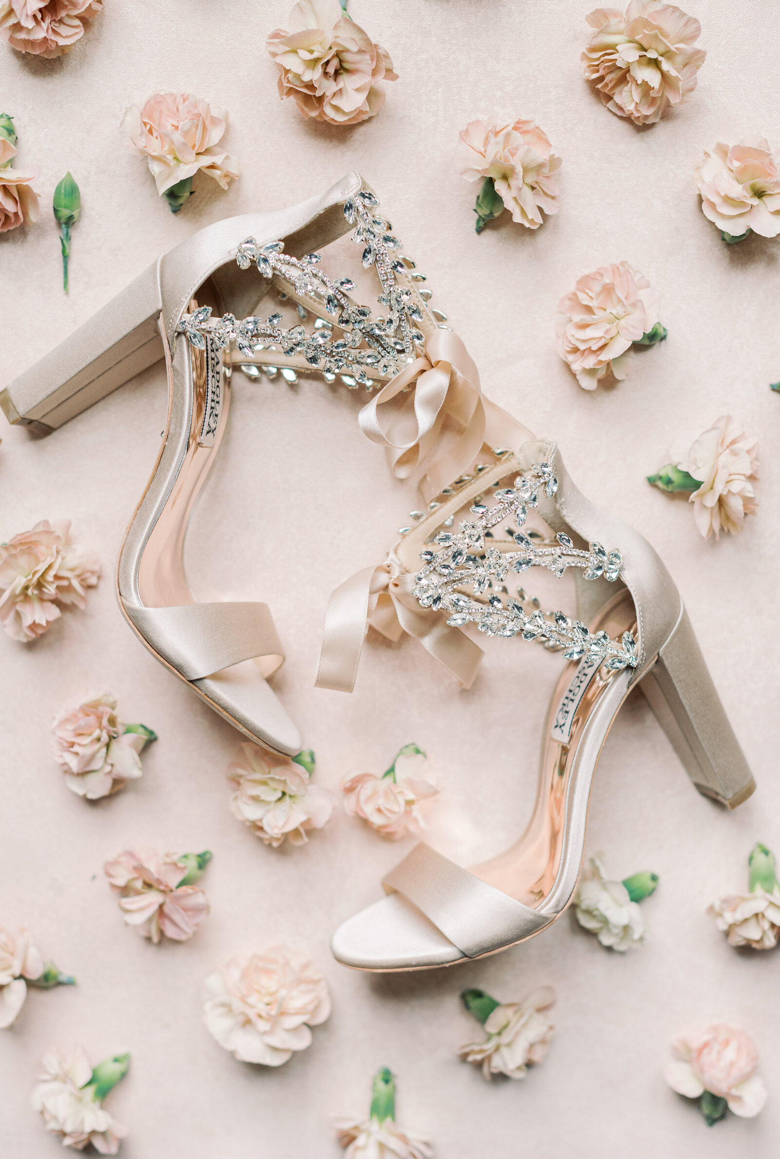 brides shoes for new orleans wedding
