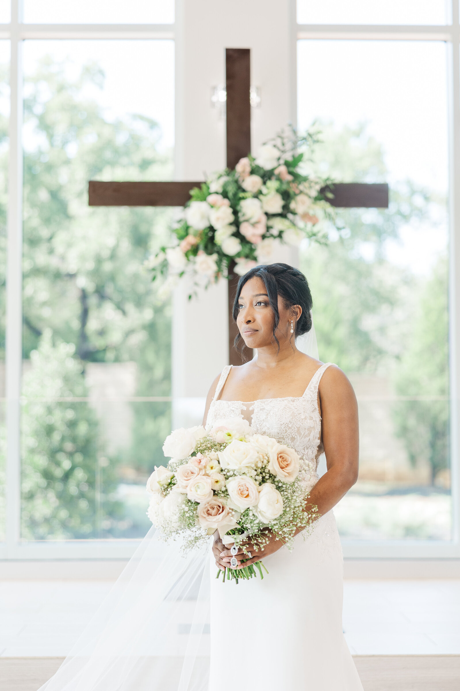 Dallas bride solo photoshoot pre wedding
