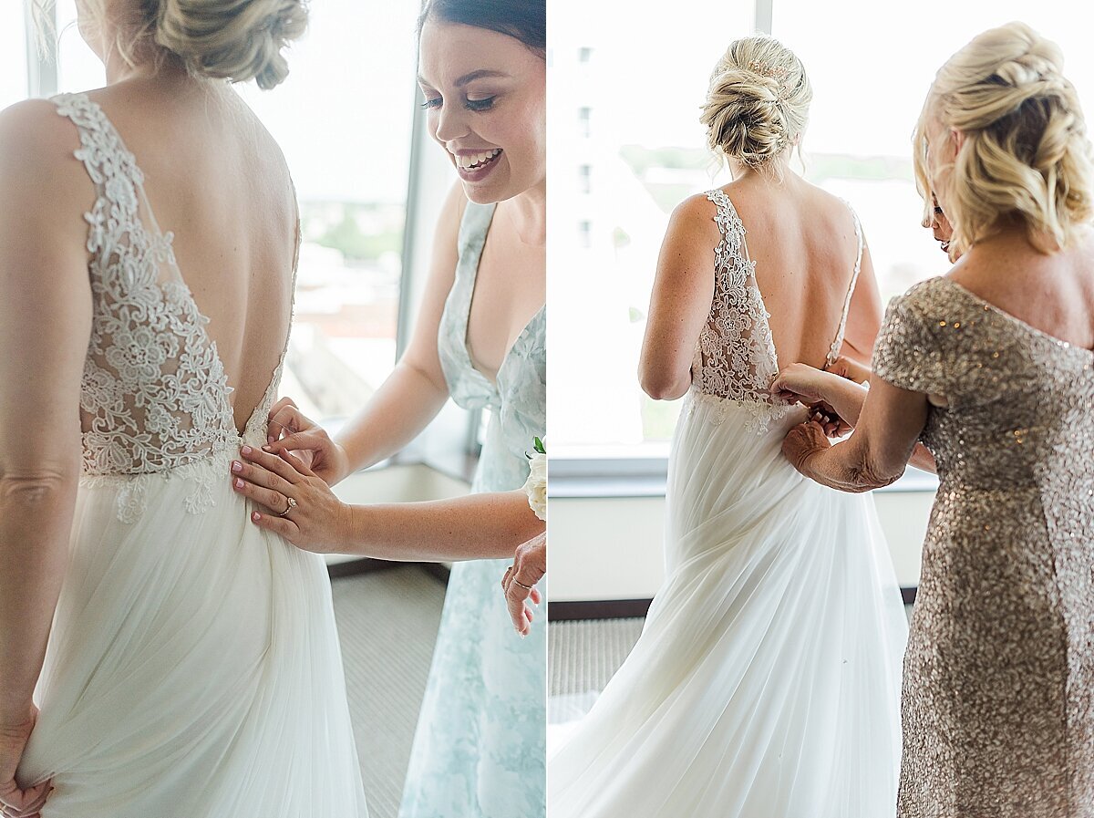 Mint Green & Navy Summer Wedding at Pear Tree Estate | Champaign, IL_0010