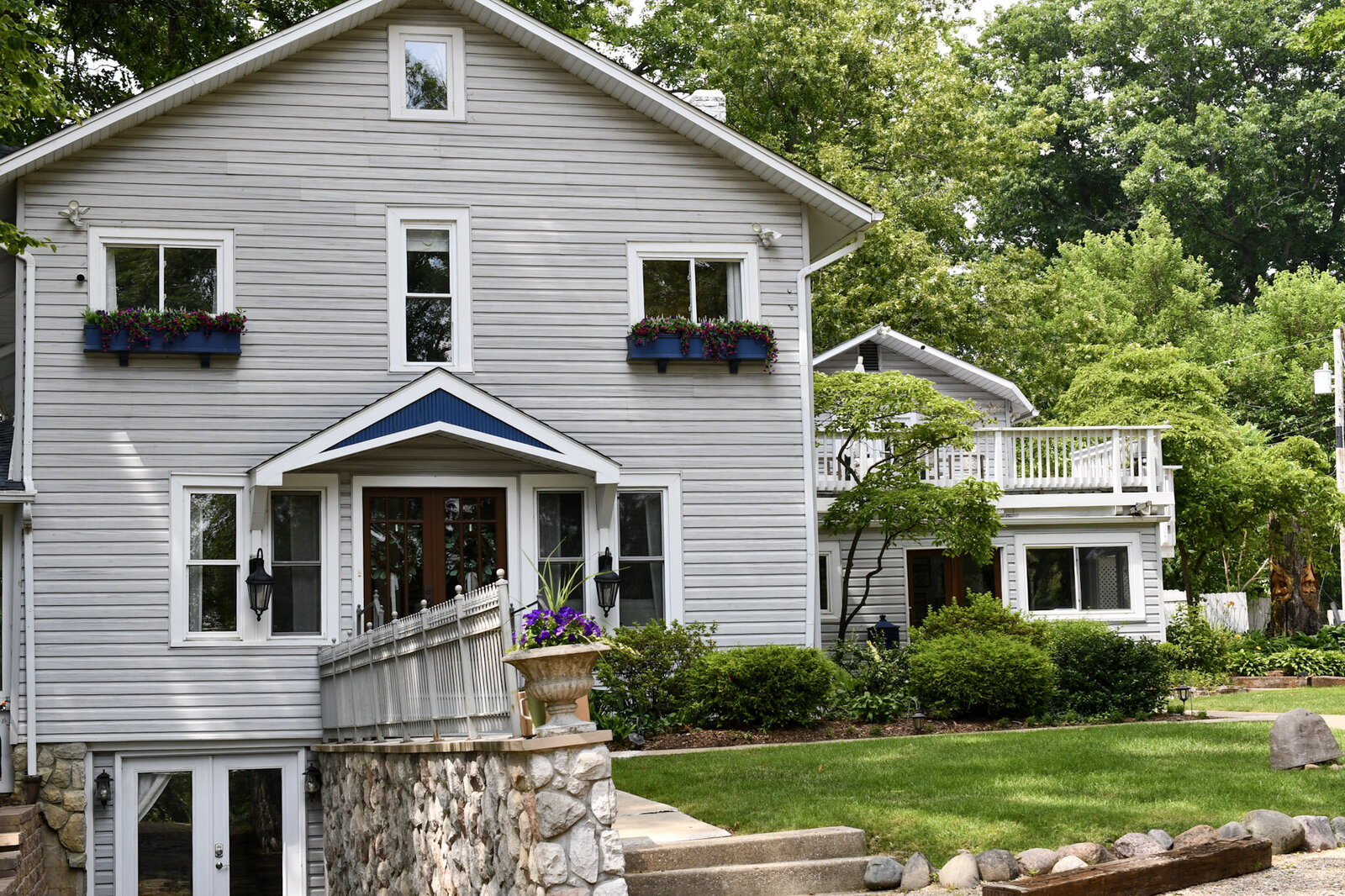 long lake exterior