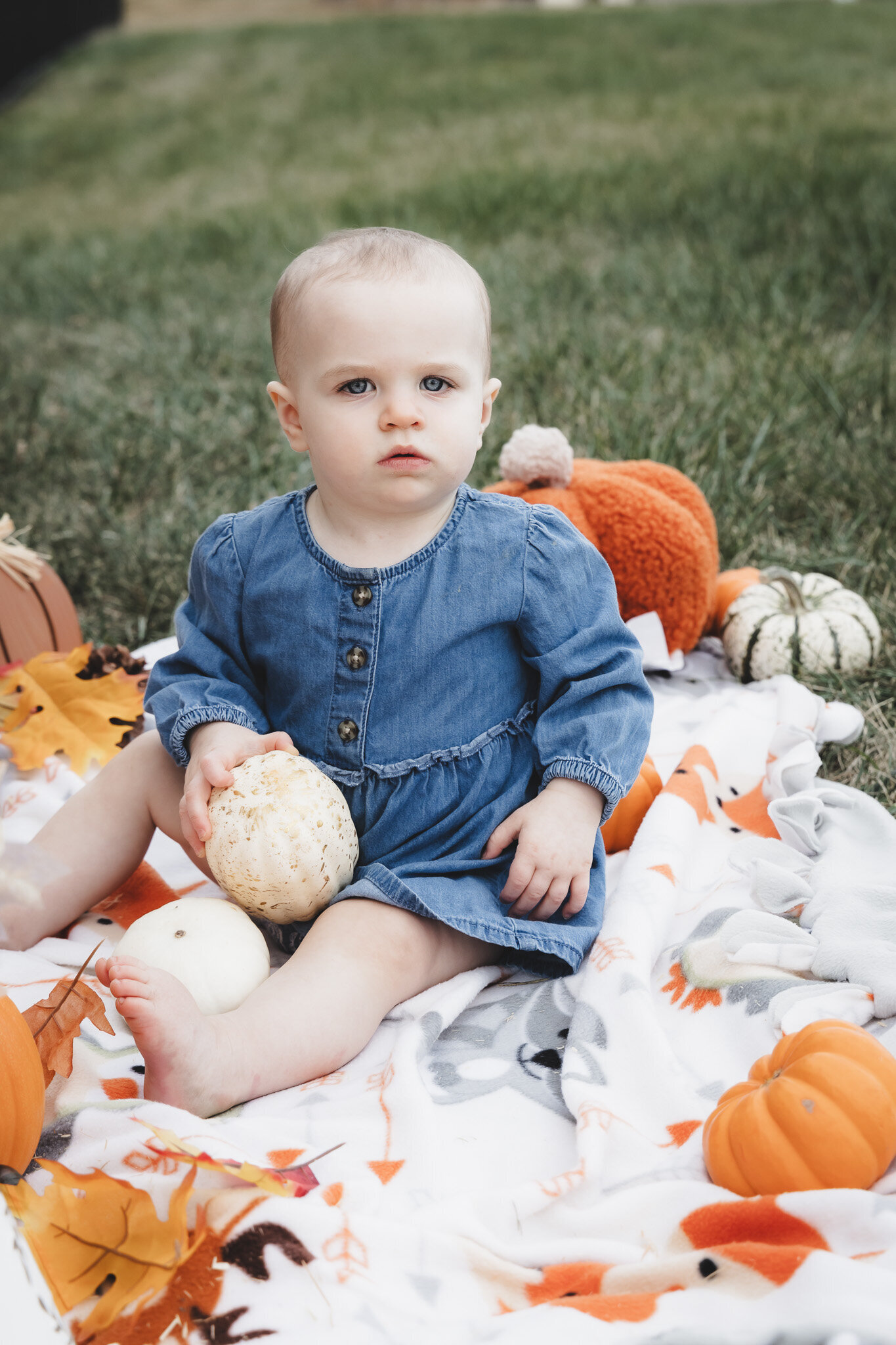 fall baby portrait in kansas city 1