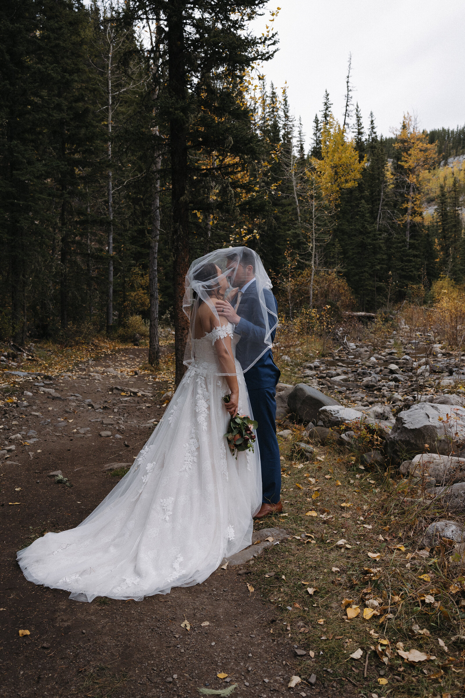 JB Photography - Intimate Romantic Kananaskis Elopement-18