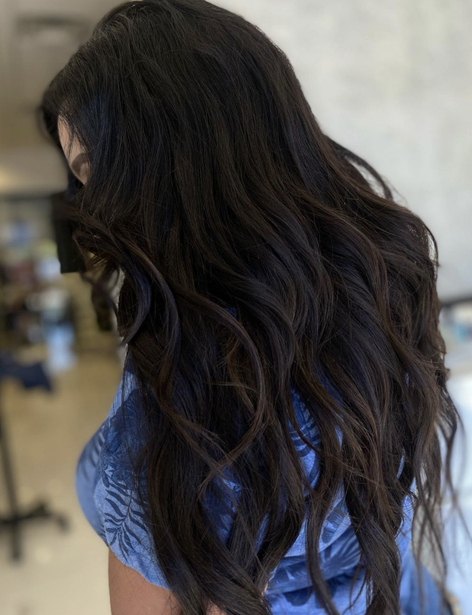 brunette hair stylist in meridian idaho