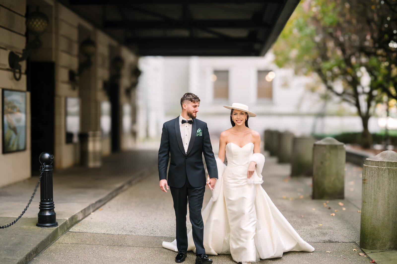 Wedding in the Hall of Sculptures at Carnegie Museum of Natural History