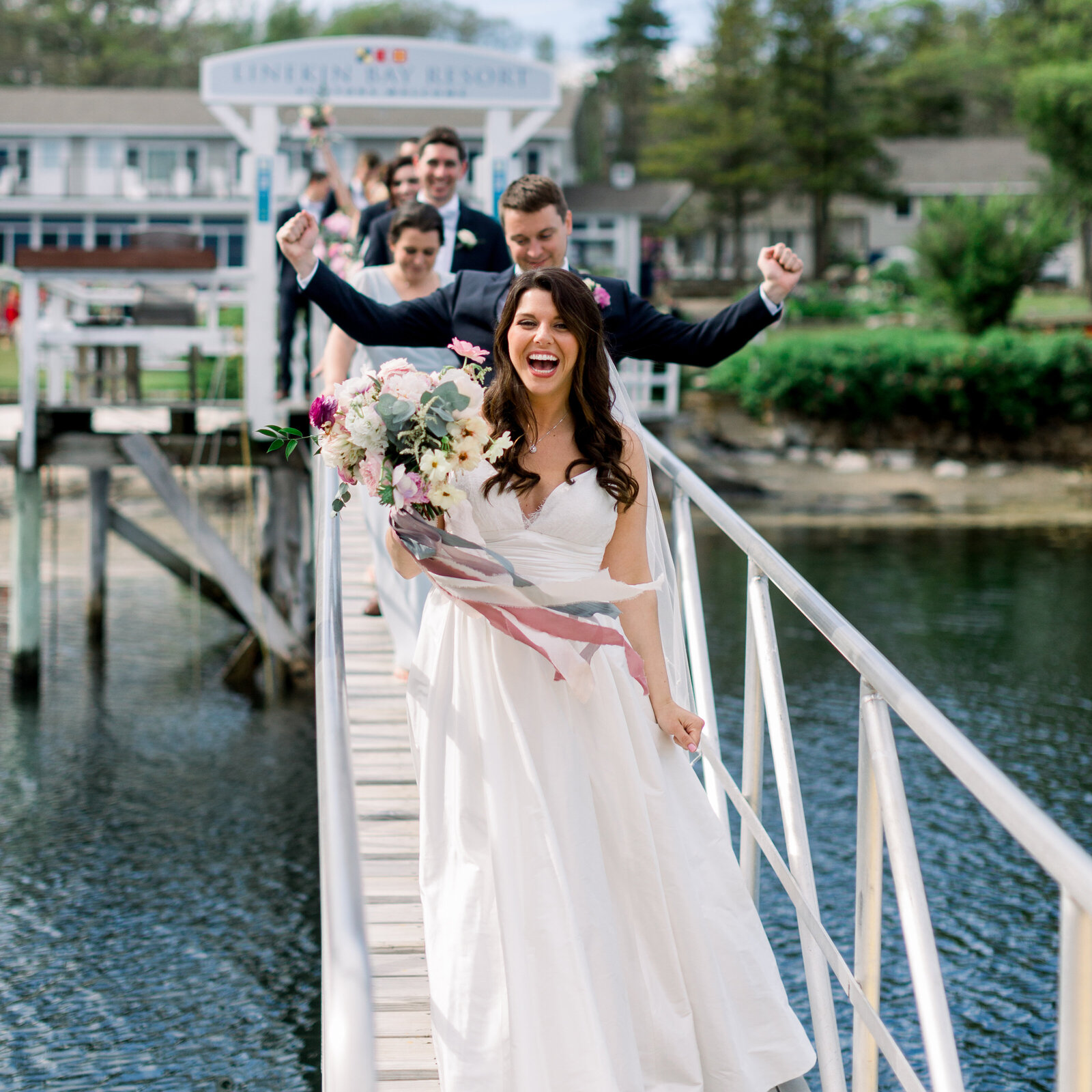 Coastal Wedding Linekin Bay