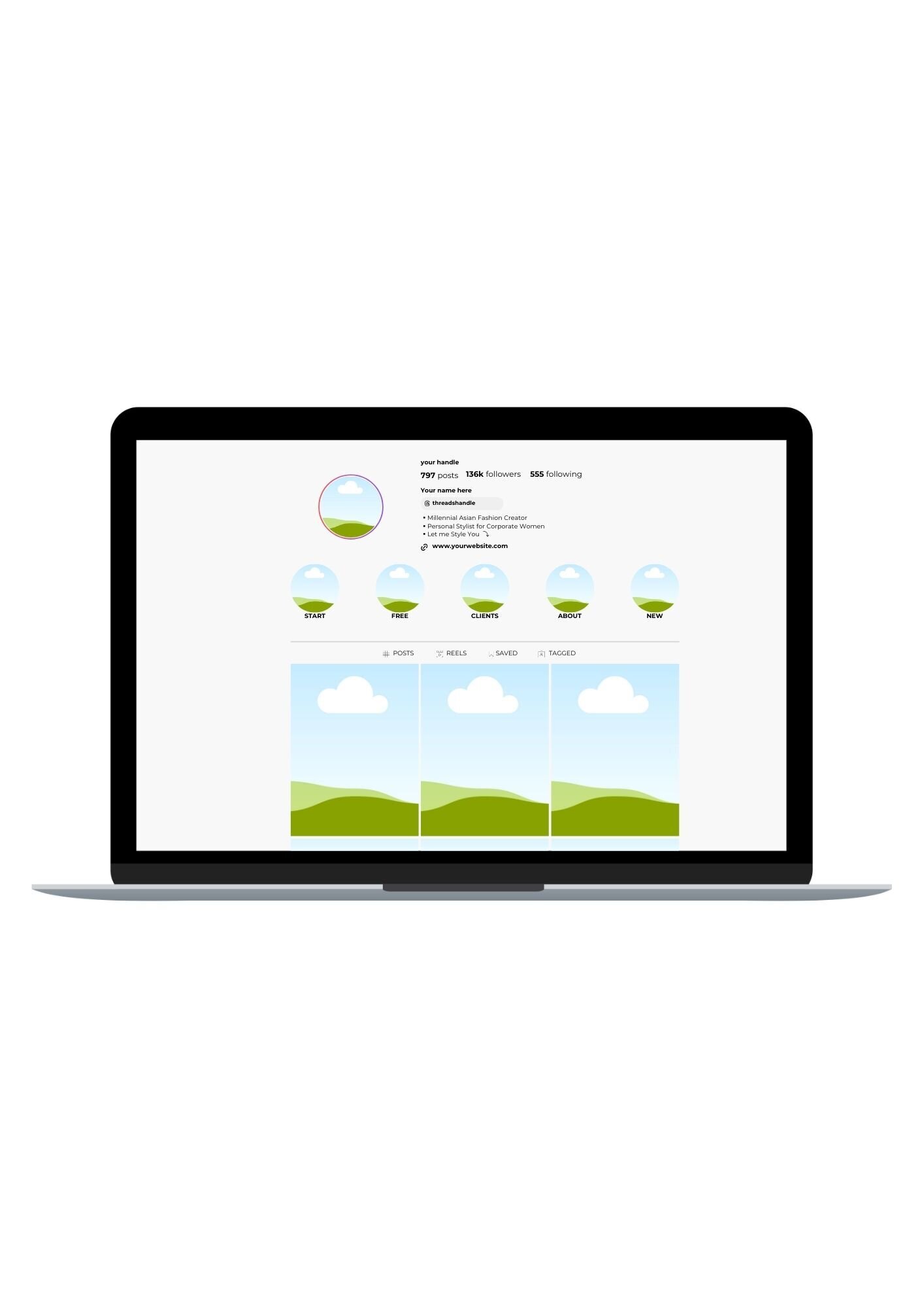 Feed planner laptop