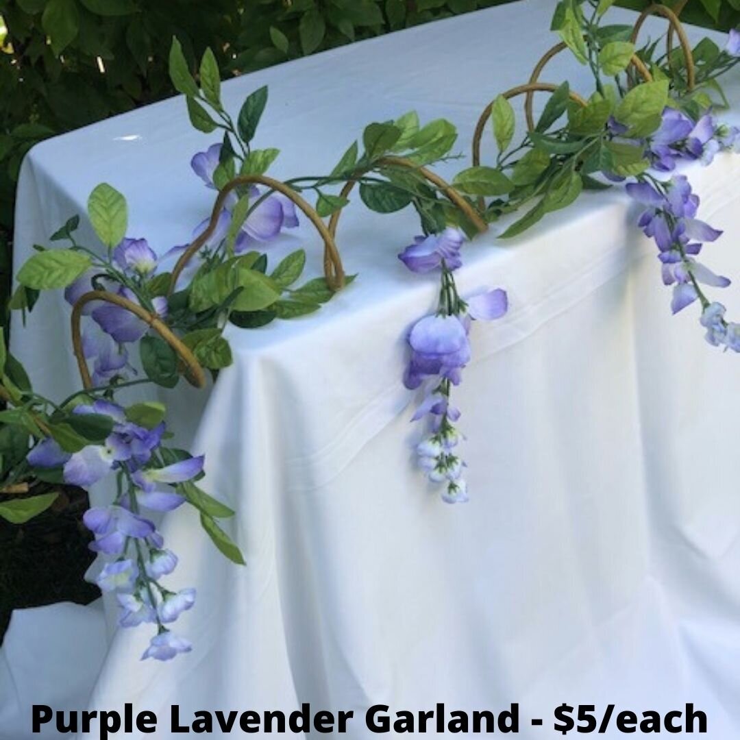 lavender garland