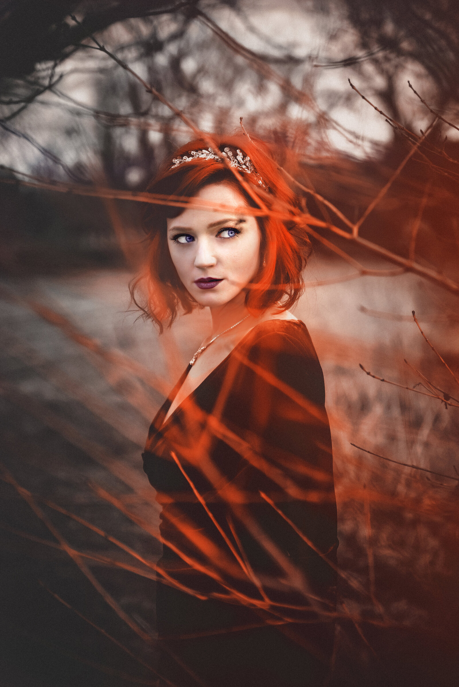 Fiery Red