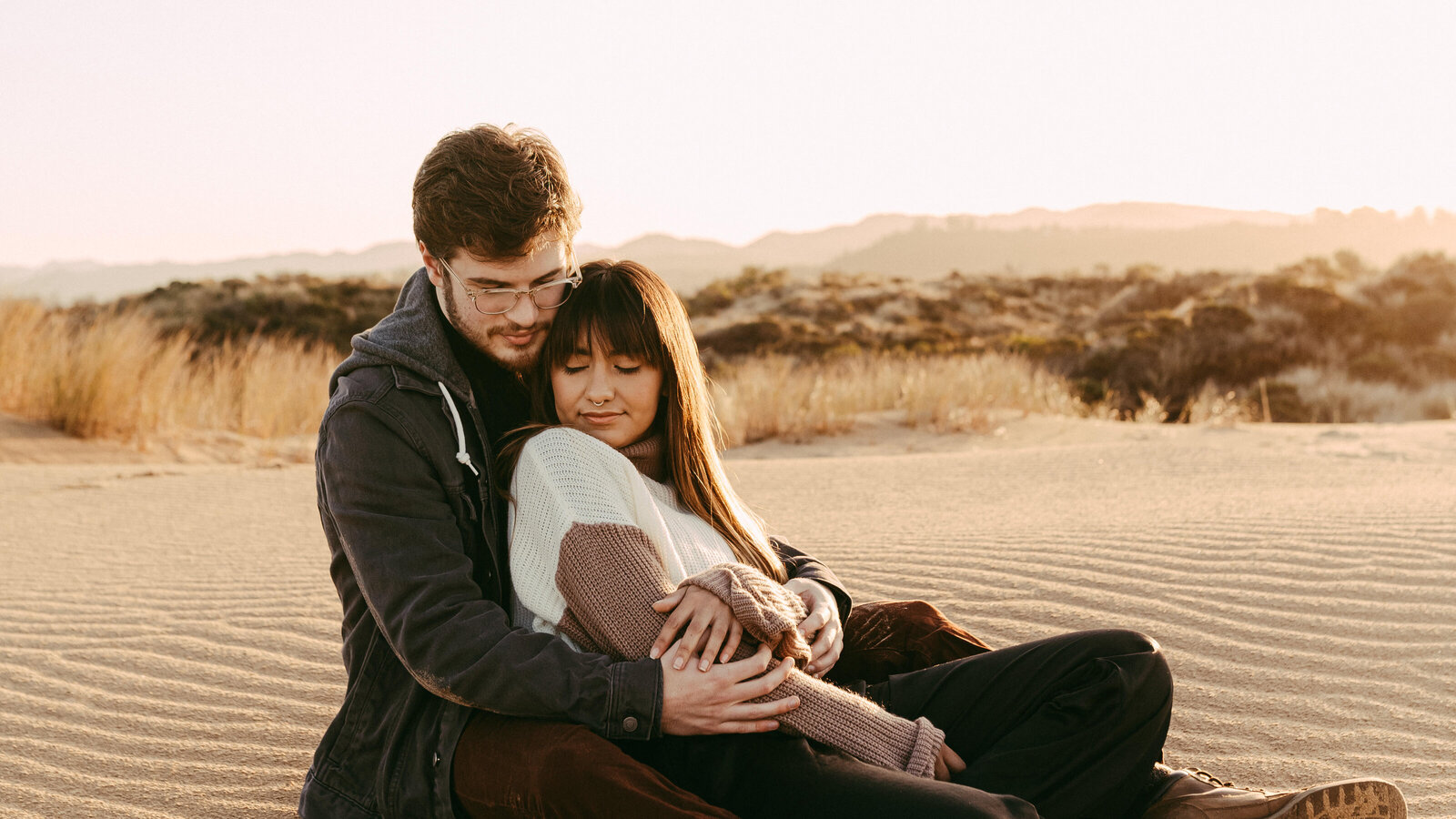 Sand Dunes Pismo Beach Couples Photos -- Travis and Crystal25