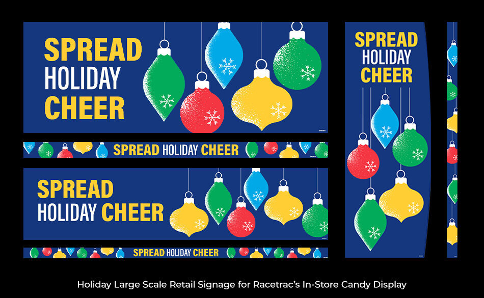 RaceTrac Holiday Candy Display