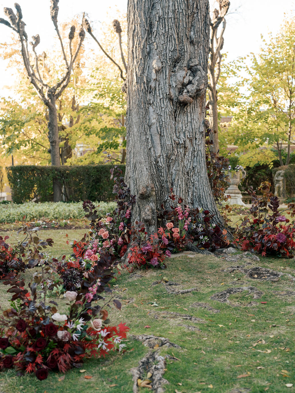 44Kate Campbell Floral Meridian House fall wedding by Greer Gattuso photo bridal ceremony