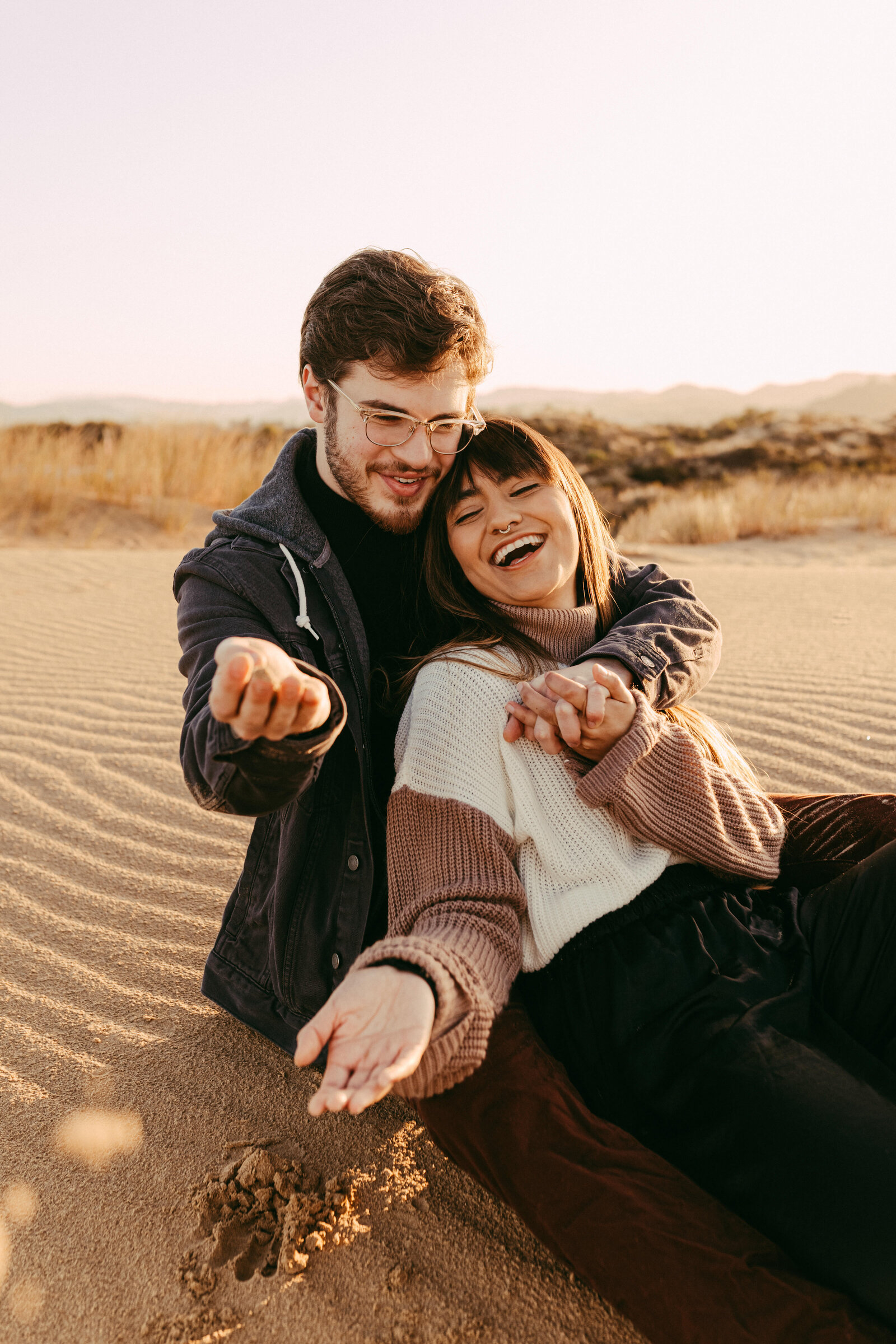Sand Dunes Pismo Beach Couples Photos -- Travis and Crystal31