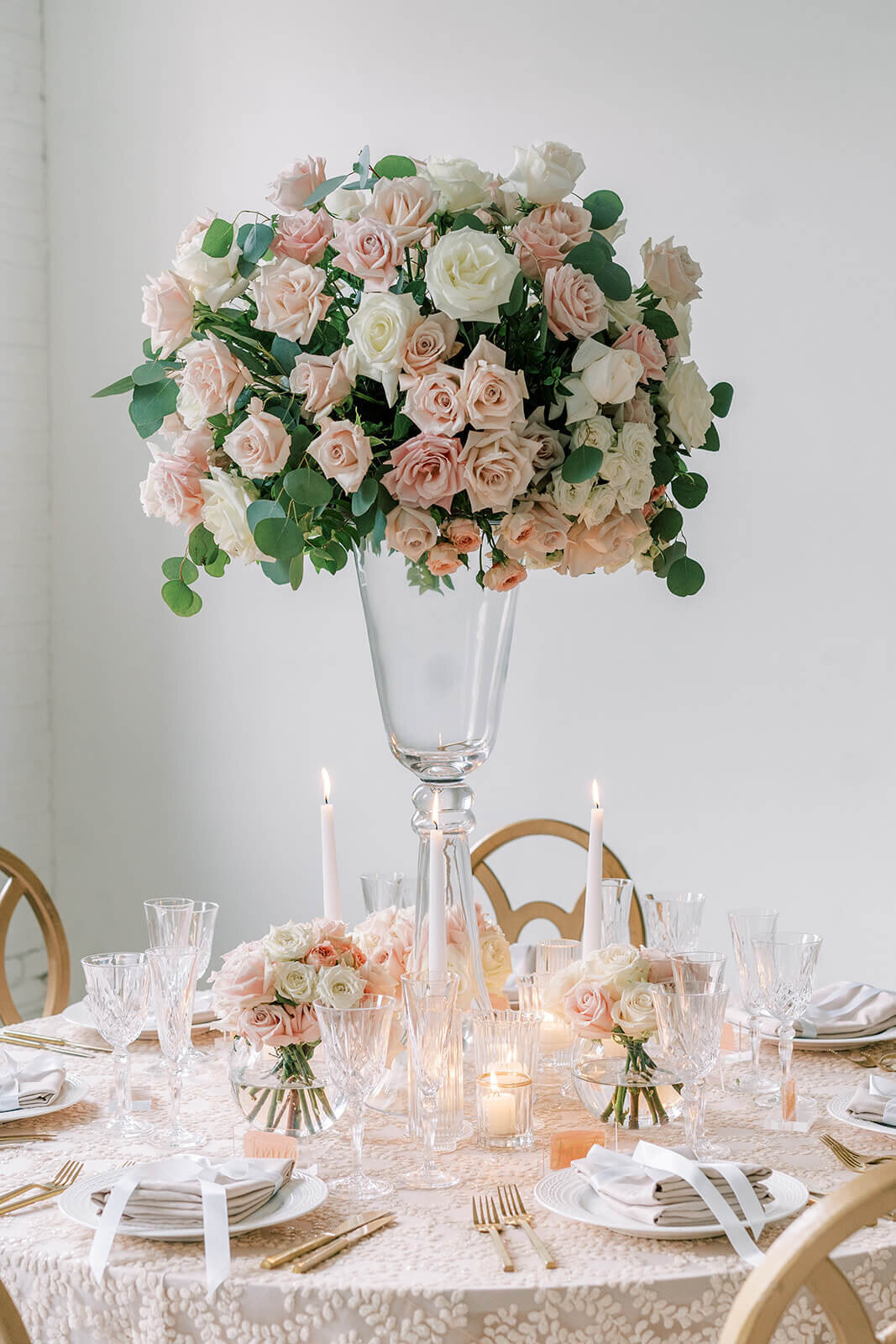 White-blush-wedding-reception-tall-centerpiece-portfolio-klassy-kreations