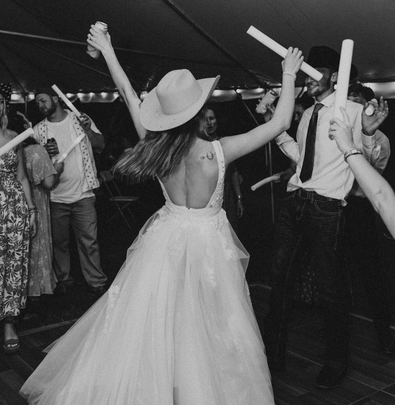 Dance Floor at Wedding Photographed by Mallory's Gallery 