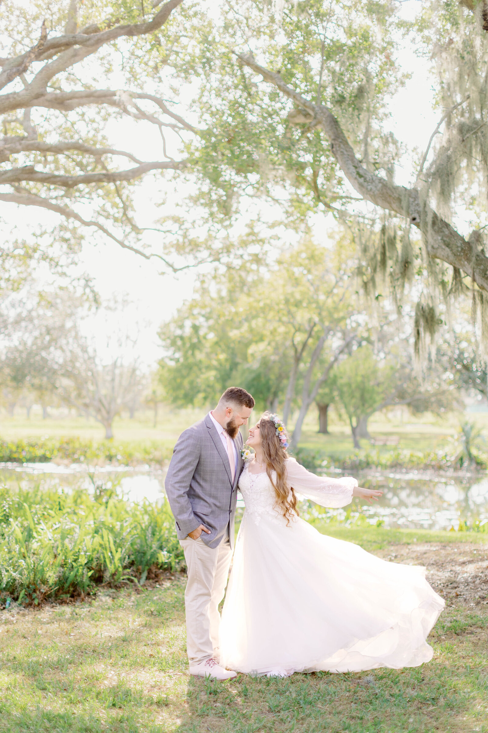 Steve & Peyton - Wedding Portraits - Venetian Center - Leesburg - Tampa Wedding Photographer-559