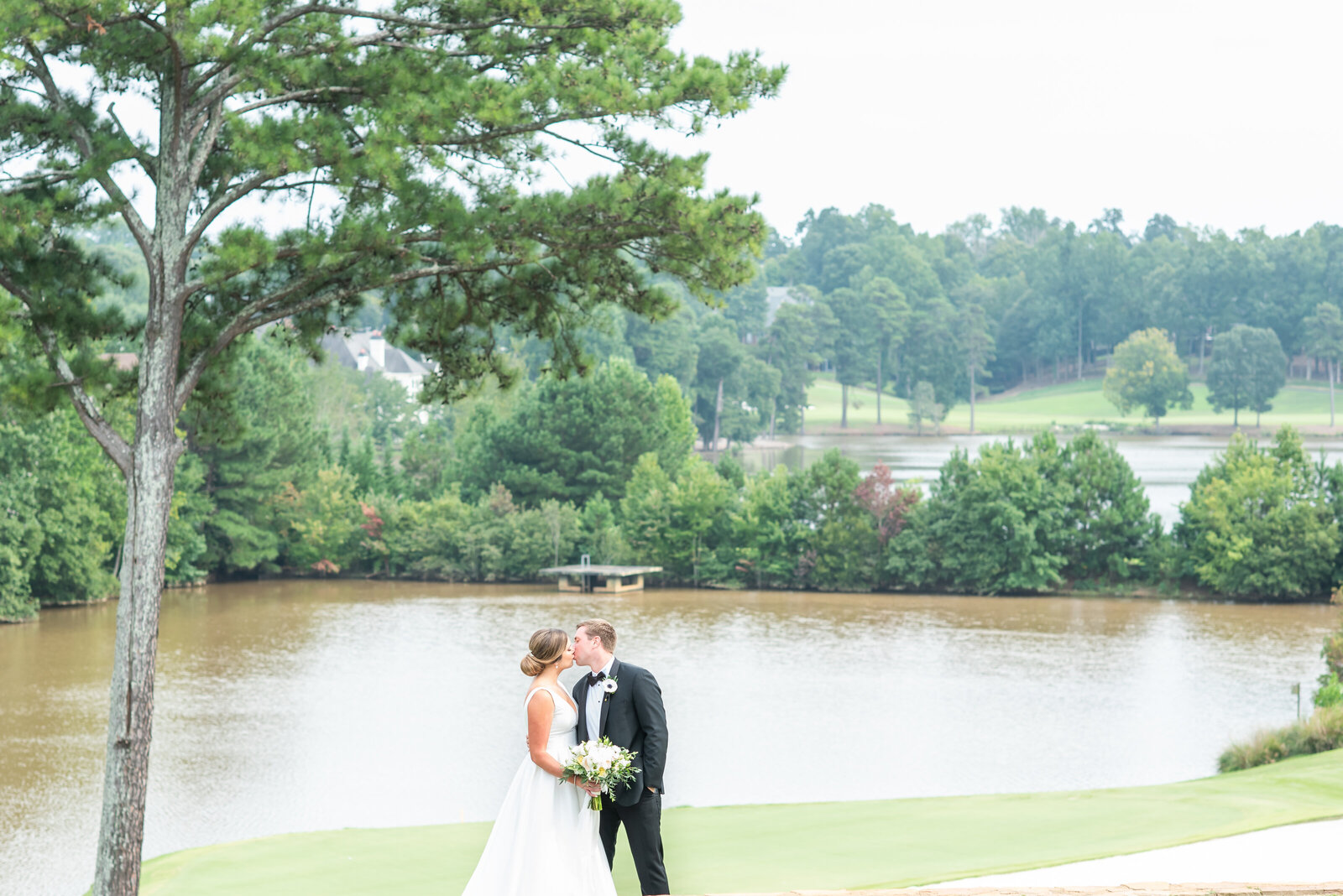 portrait of bride and groom