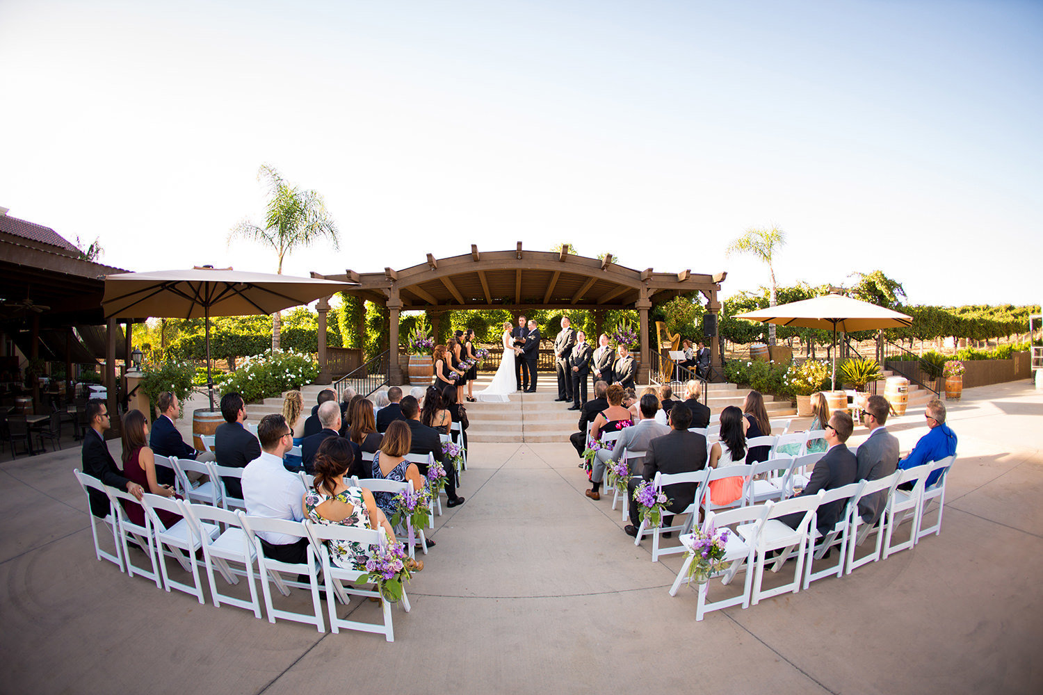 ceremony space at wilson creek