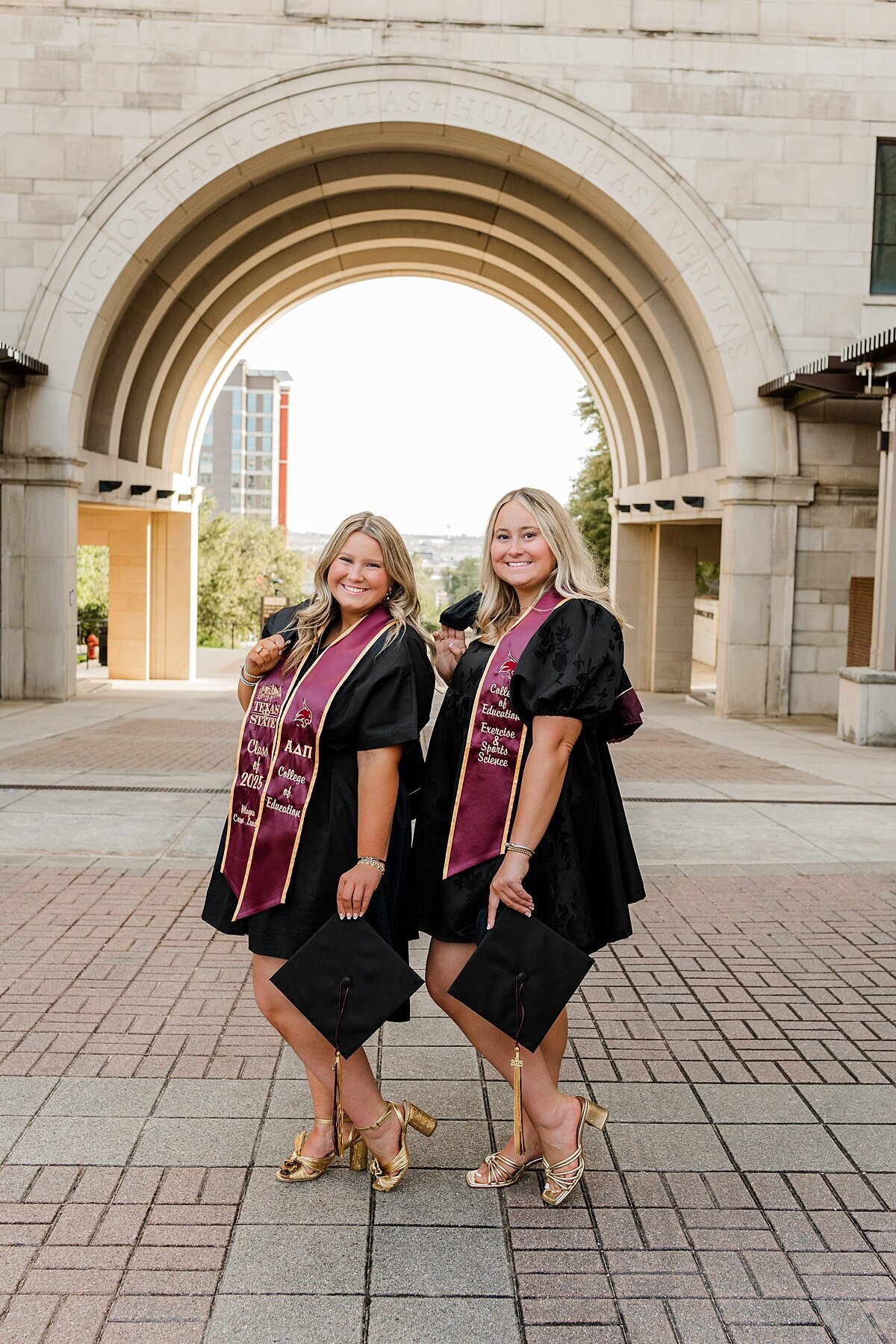Texas state university friend grad 