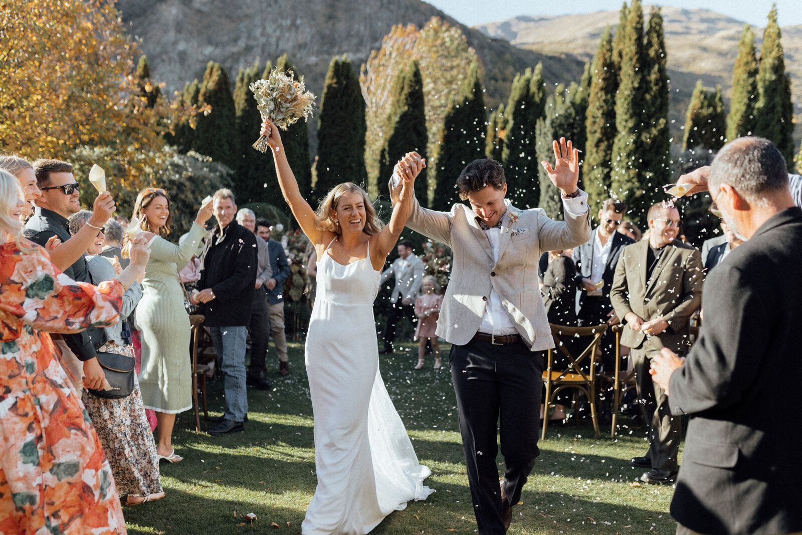 wedding ceremony at winehouse