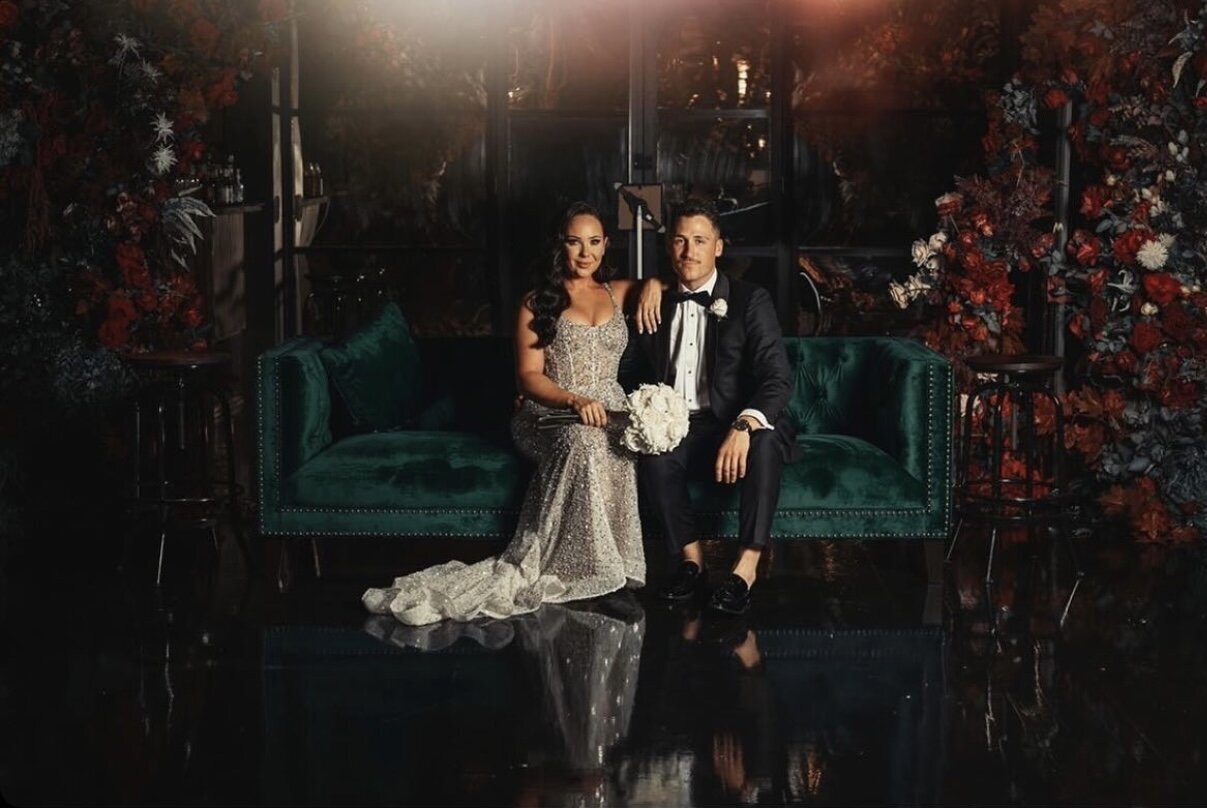 Whitestone's pre-styled ballroom set for a wedding reception