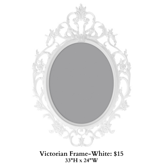 Victorian Frame-White-259