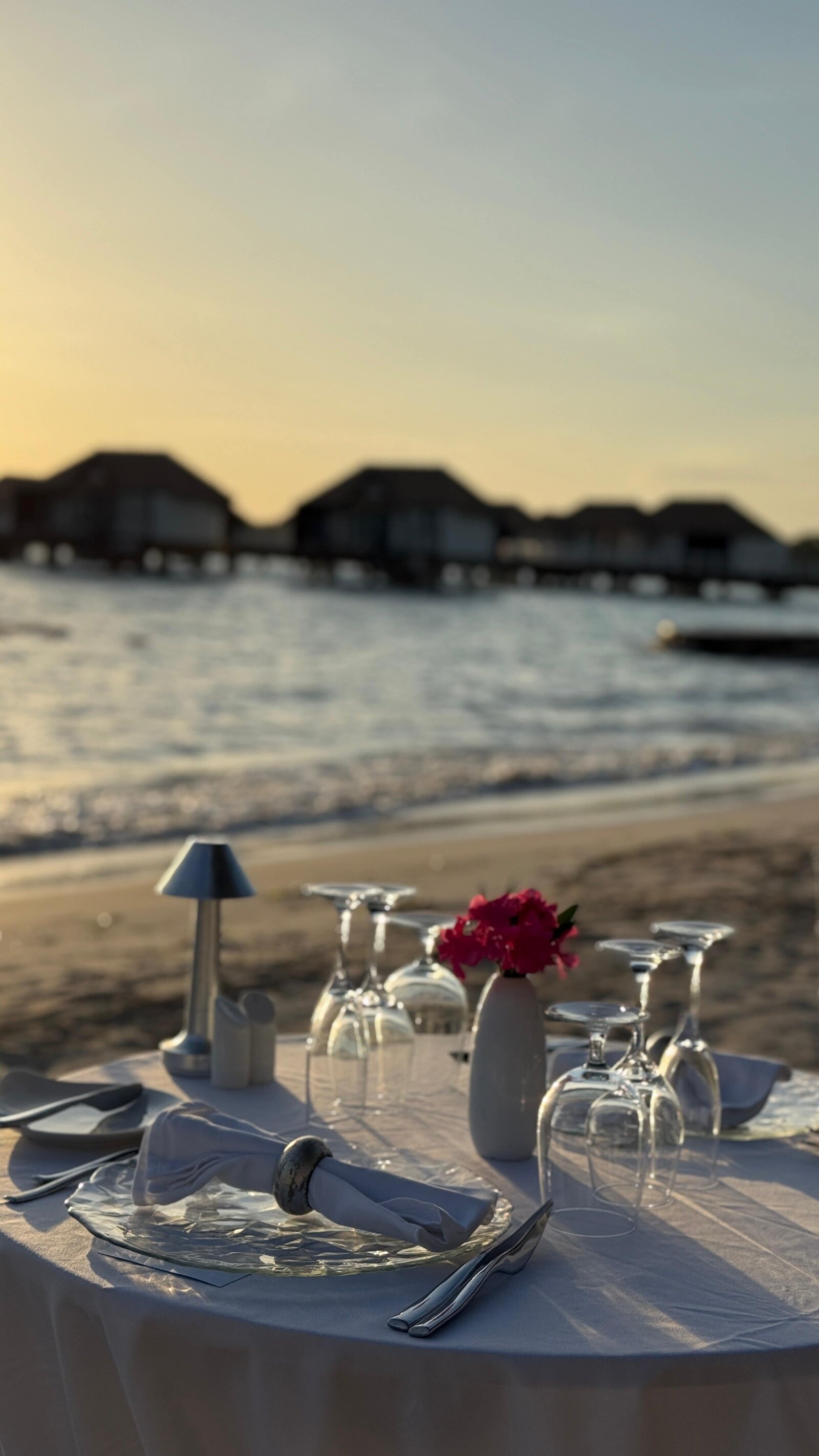 sc dinner on beach