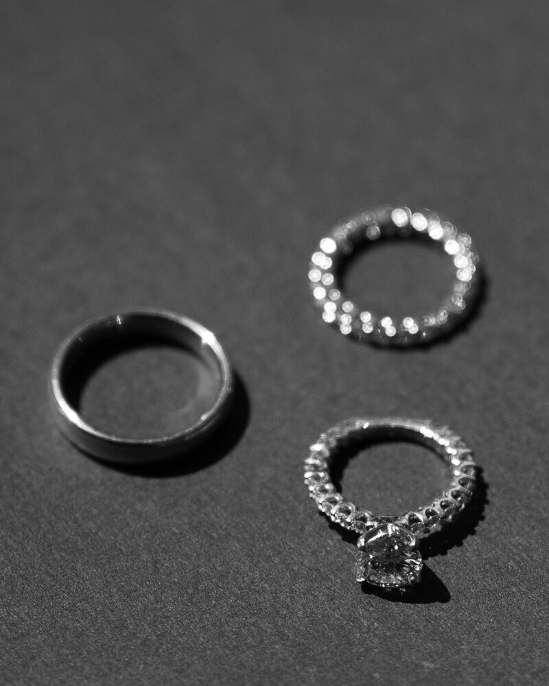 wedding ring details photographed by Veronica Costa