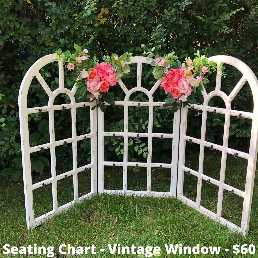 vintage window chart