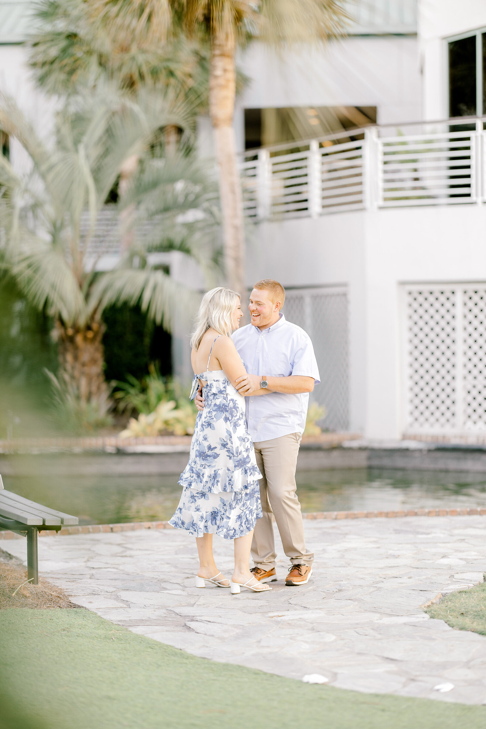 Light and Airy Hilton Head Island Engagement Session