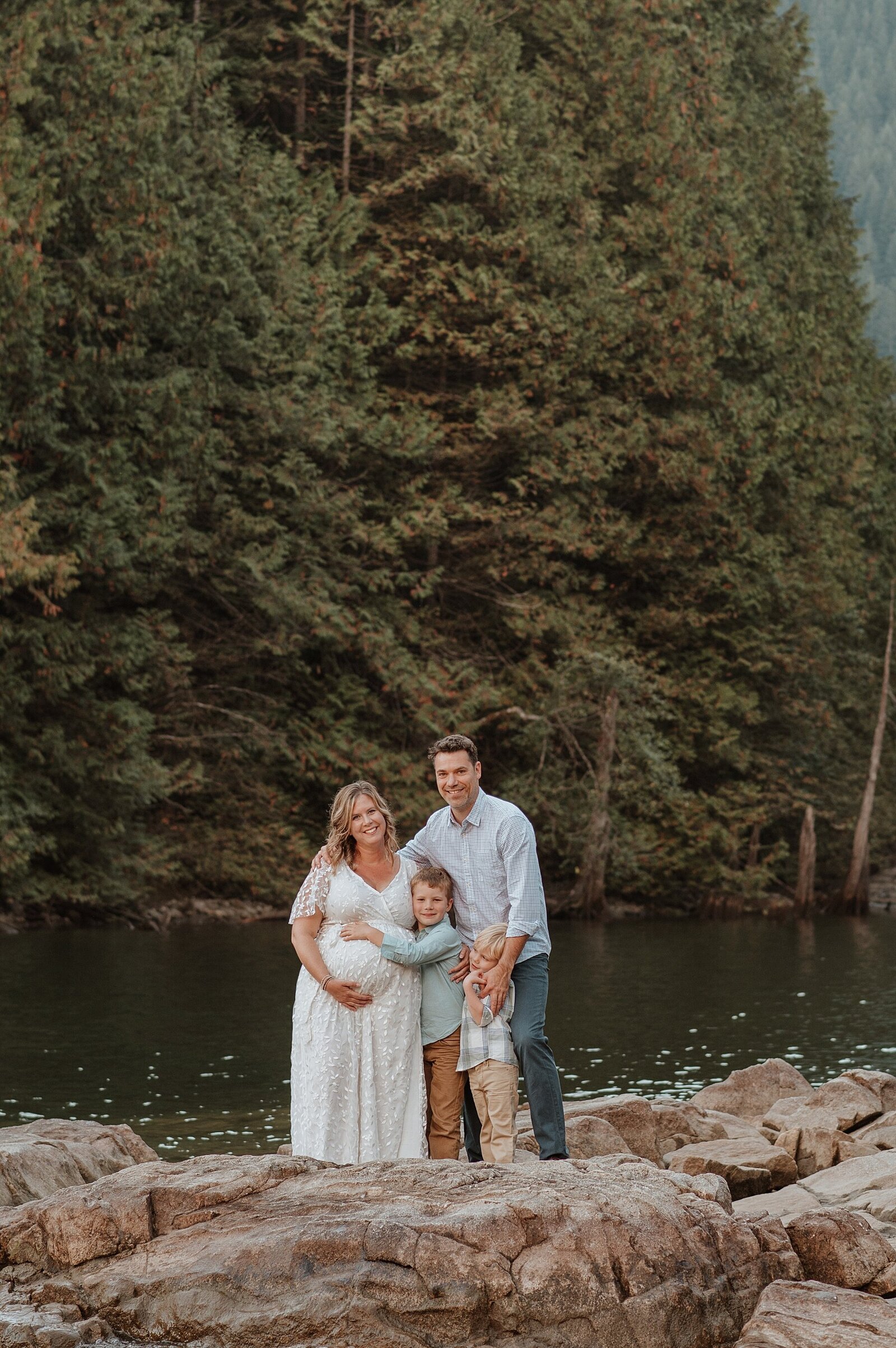 Maternity Photography Vancouver: In the Water - Kindred Photography