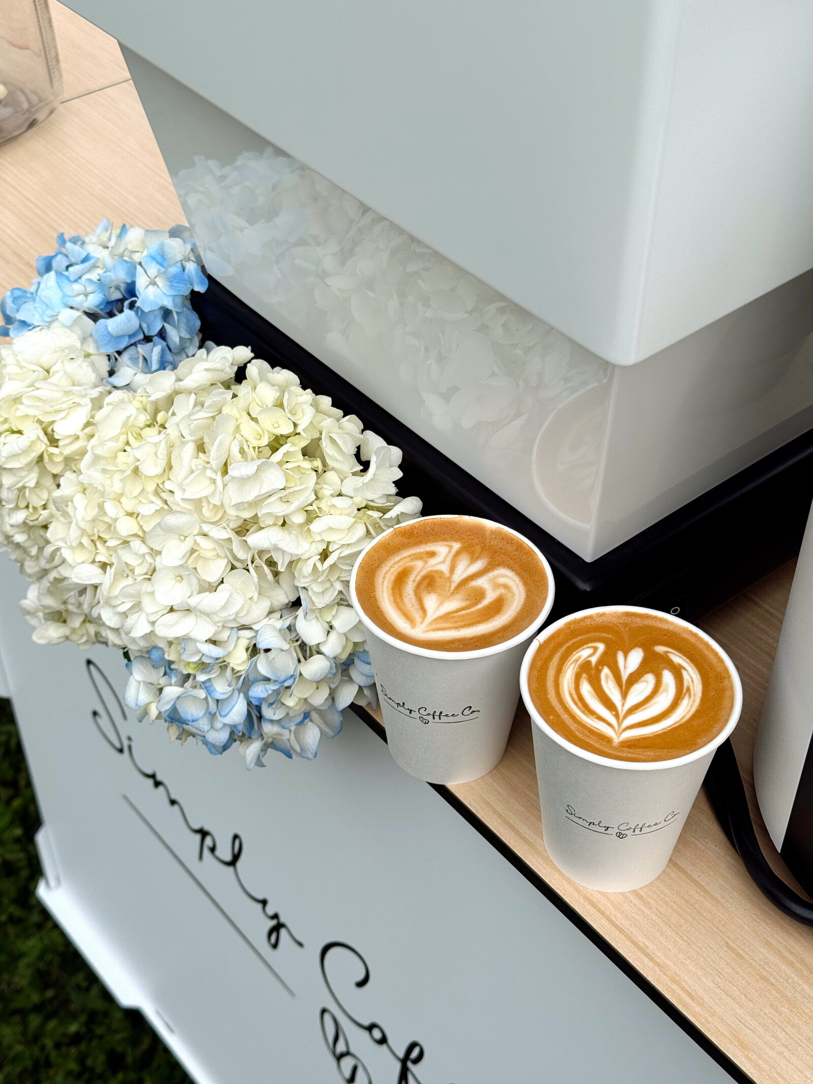 Simply Coffee Co mobile coffee cart and team in Gresham, OR