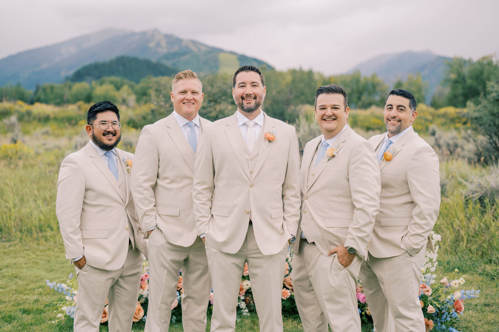 Bridgerton-Inspired Aspen, Colorado summer wedding