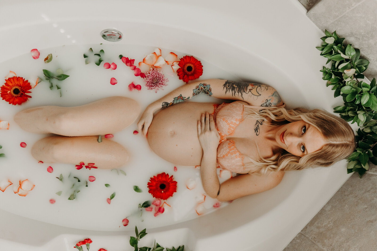 milk Bath maternity-photographer