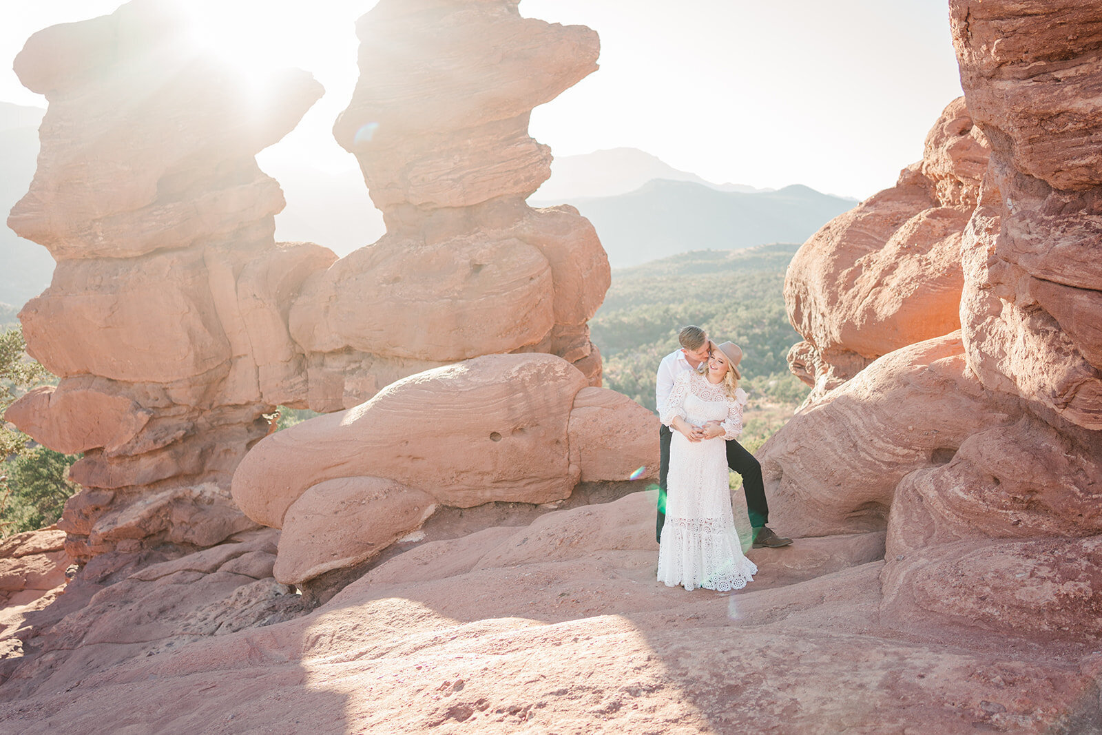 This anniversary photography session in Colorado showcases the love and commitment of this couple one year into their marriage.