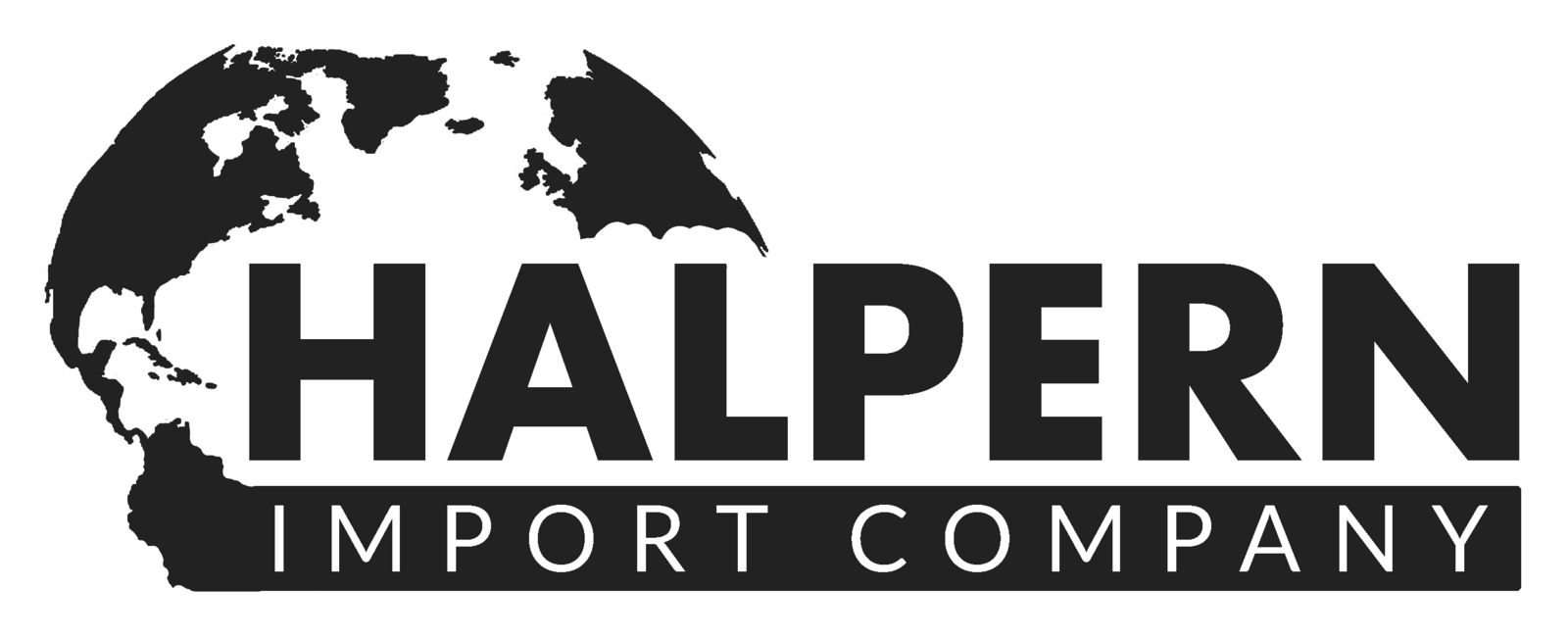 Halpern Import Company Logo Dark With Outline