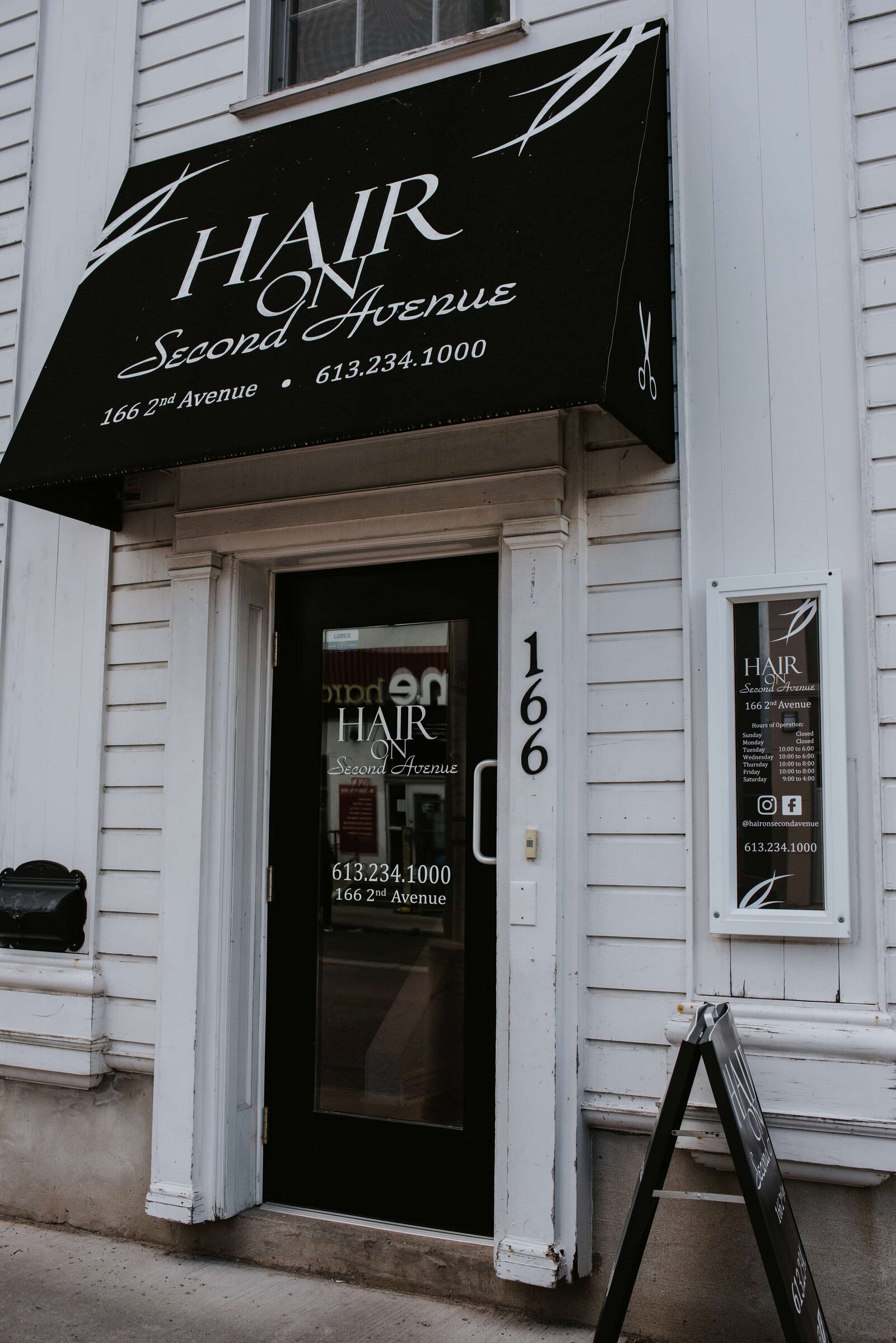 Hair on 2nd Avenue Ottawa Salon Exterior