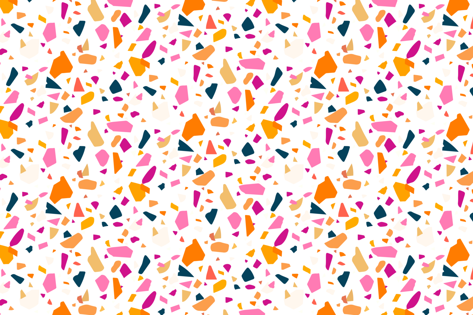 Mosaic confetti wallpaper