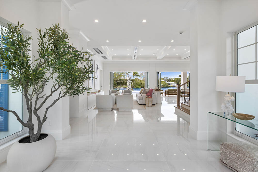Modern New Build White Elegant Luxurious Feel in South Florida