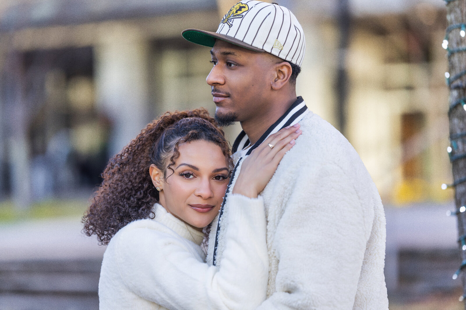 couple is vibrant color