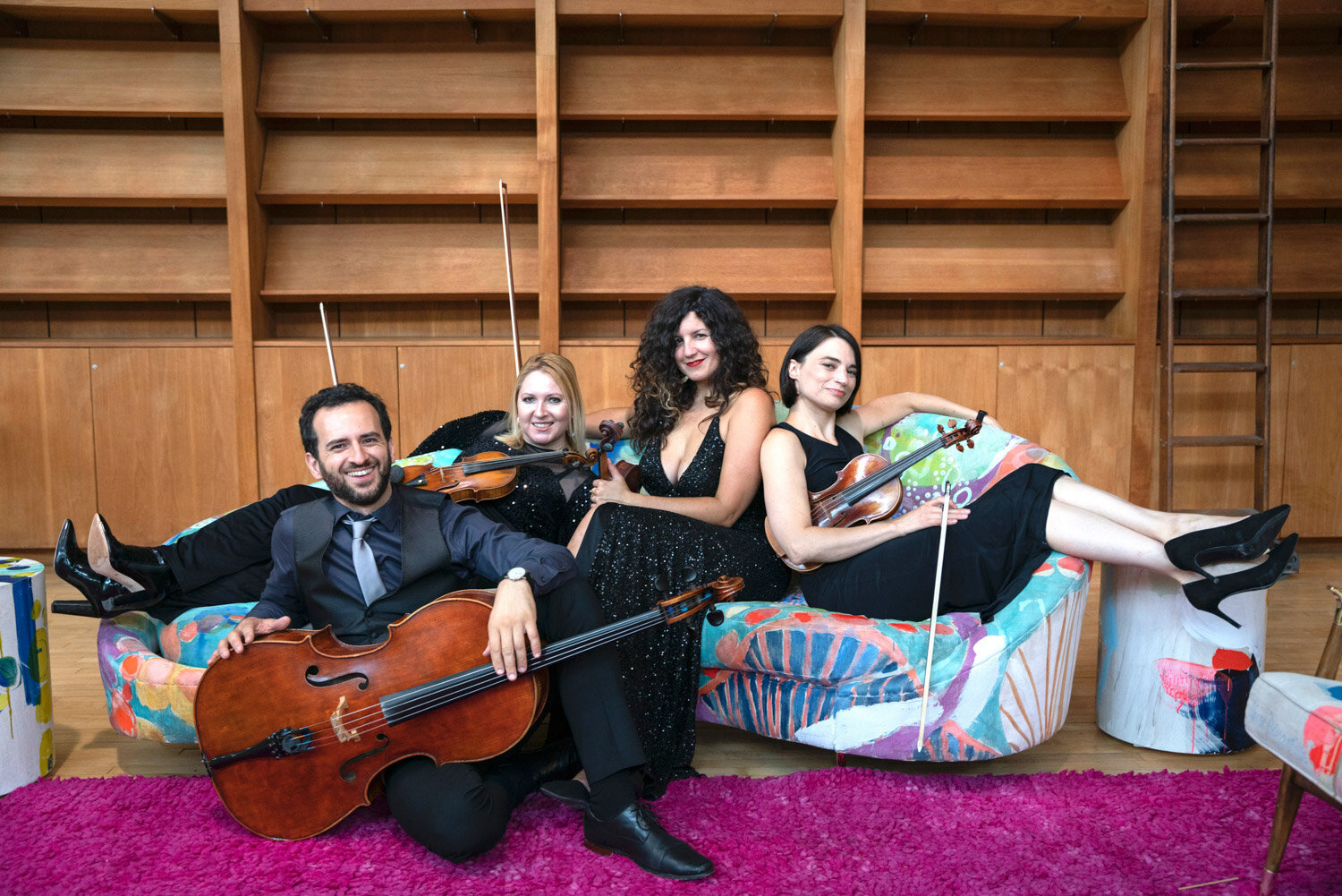 Philadelphia musicians for weddings and events Elegance Quartet