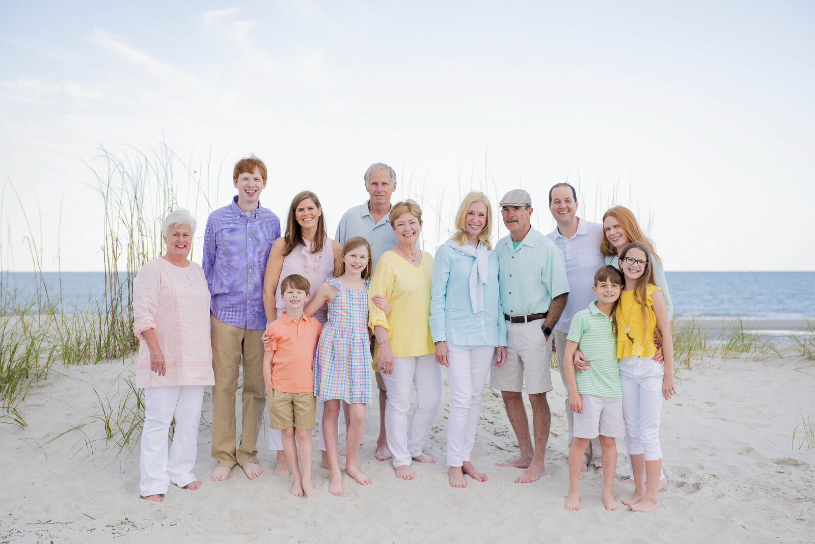 family on hilton head island beach