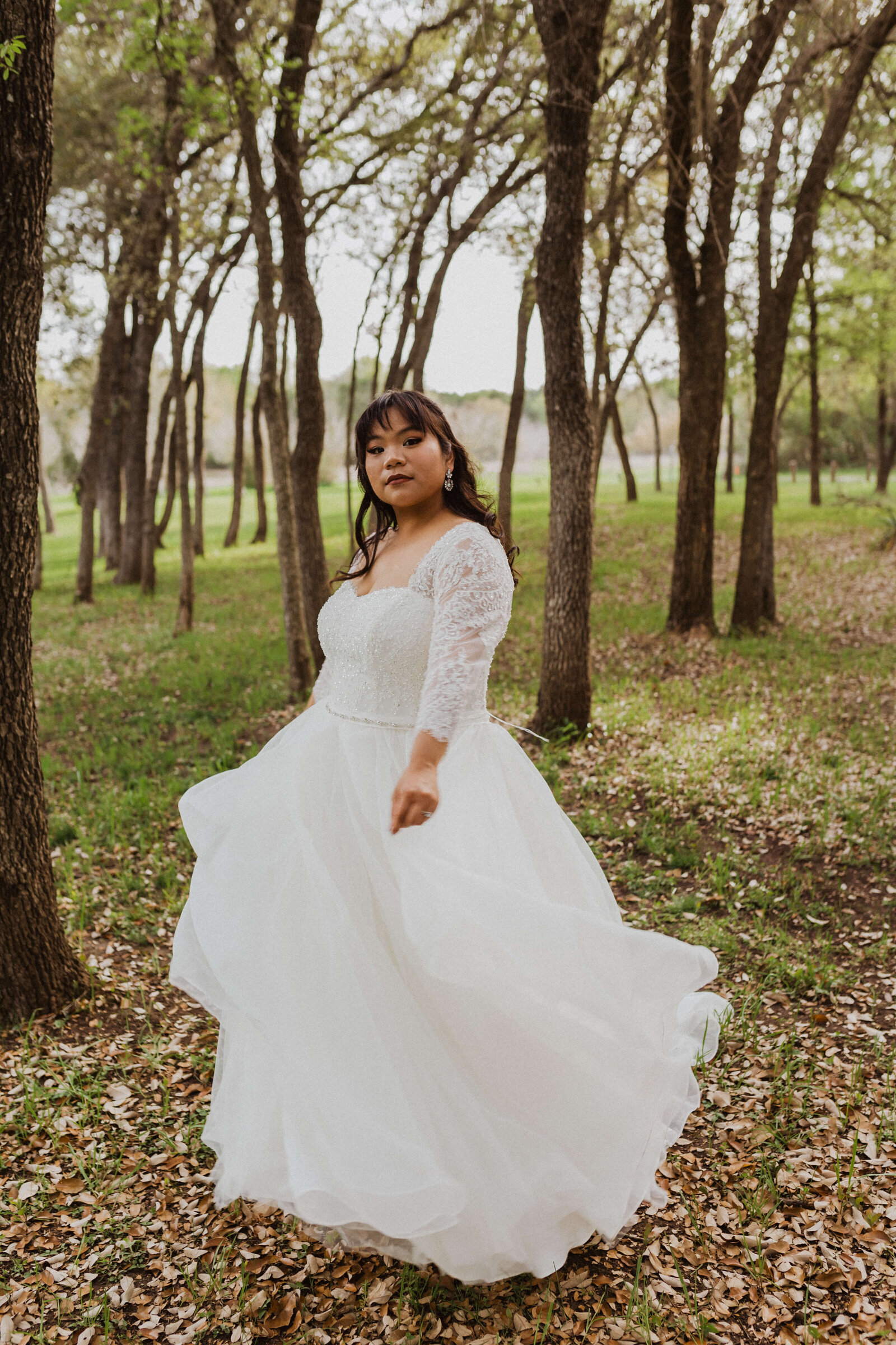 Stunning Bride in Nature by TLC Photography