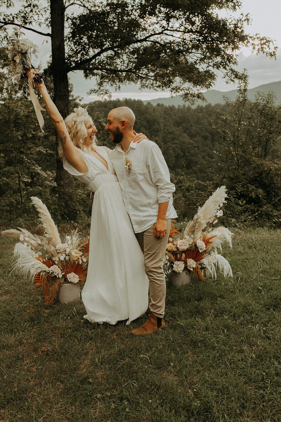 picnic elopement in smoky mountains