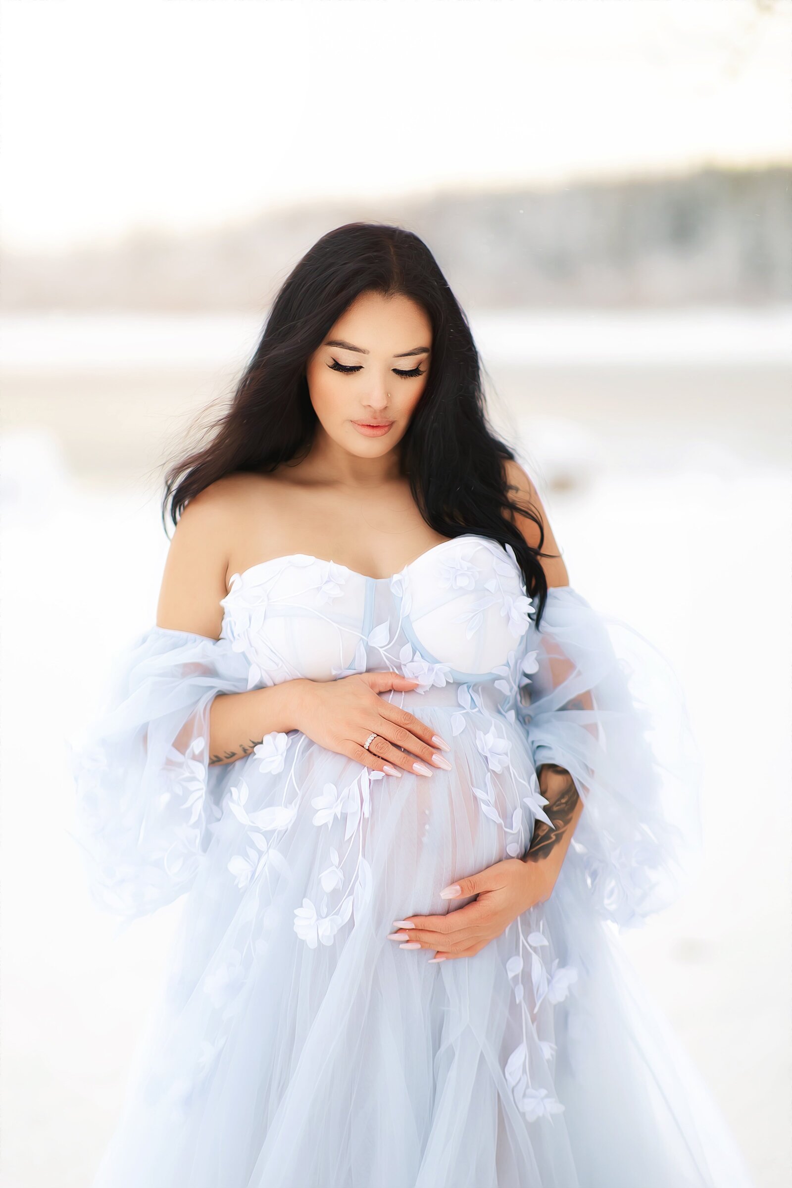 Winter Maternity Session Seattle