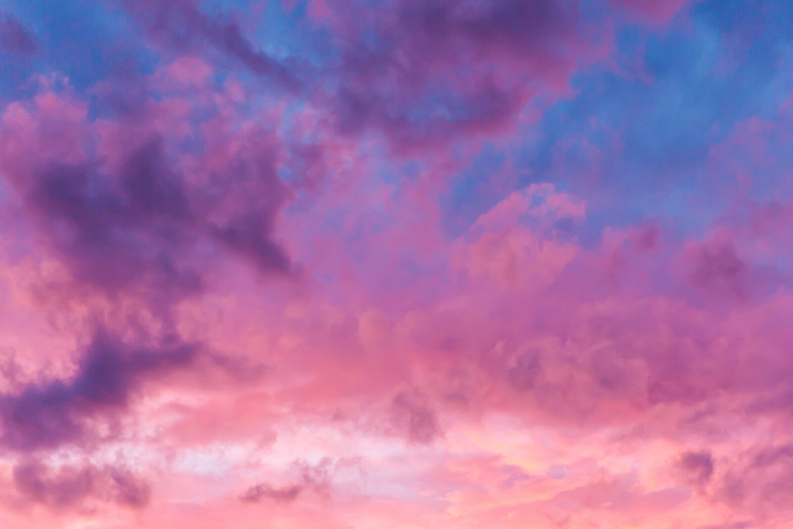 cotton candy colorful sunset sky